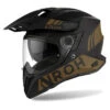 Airoh Commander Gold -Motorcycle Equipment Store airoh commander gold