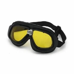 Bandit Classic Goggles Black Leather -Motorcycle Equipment Store bandit classic goggles black leather 4