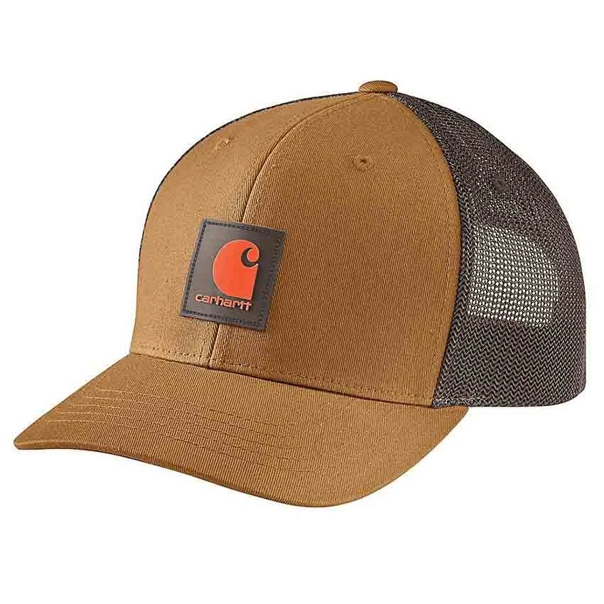 Carhartt Rugged Flex Twill Mesh-Back Logo Patch Cap 3 Carhartt Rugged Flex Twill Mesh-Back Logo Patch Cap