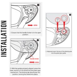 HJC HJ-26 RPHA 11 / RPHA 70 Visor Mirror -Motorcycle Equipment Store hjc hj 26 rpha 11 rpha 70 visor mirror 3