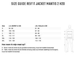 Rev'it Samples Jacket Mantis 2 H2O -Motorcycle Equipment Store revit samples jacket mantis 2 h2o 4