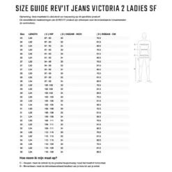 Rev'it Samples JEANS VICTORIA 2 LADIES SF -Motorcycle Equipment Store revit samples jeans victoria 2 ladies sf 6